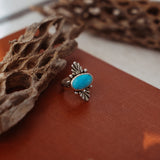 Ring in Blue Ridge Turquoise (Size 7.25)