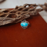 Ring in Blue Ridge Turquoise (Size 8.5)