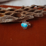 Ring in Blue Ridge Turquoise (Size 8.5)