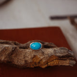Horizontal Ring in Blue Ridge Turquoise (Size 9)