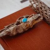 Horizontal Ring in Blue Ridge Turquoise (Size 8)
