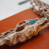 Horizontal Ring in Blue Ridge Turquoise (Size 7.75)