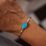 Stacking Cuff in Blue Ridge Turquoise