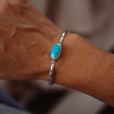 Stacking Cuff in Blue Ridge Turquoise