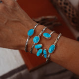 The Canyon Wrap Cuff in Blue Ridge Turquoise