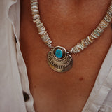 Necklace in Blue Ridge Turquoise