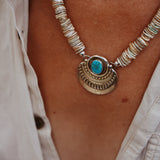 Necklace in Blue Ridge Turquoise