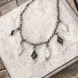White Buffalo Charm Necklace
