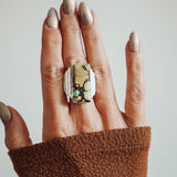 The Ventana Rectangle Ring (Choose Your Stone + Size)