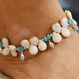 The Desert Dune Anklet in Magnesite