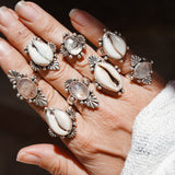 Cowrie Shell Ring (Size 9)
