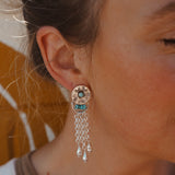 Earrings in Lone Mountain Turquoise