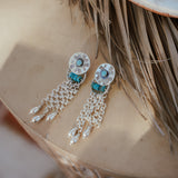 Earrings in Lone Mountain Turquoise