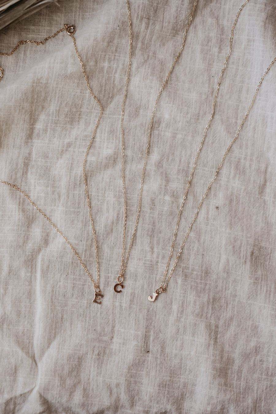 Love Letter Necklaces in 14k Gold-Fill