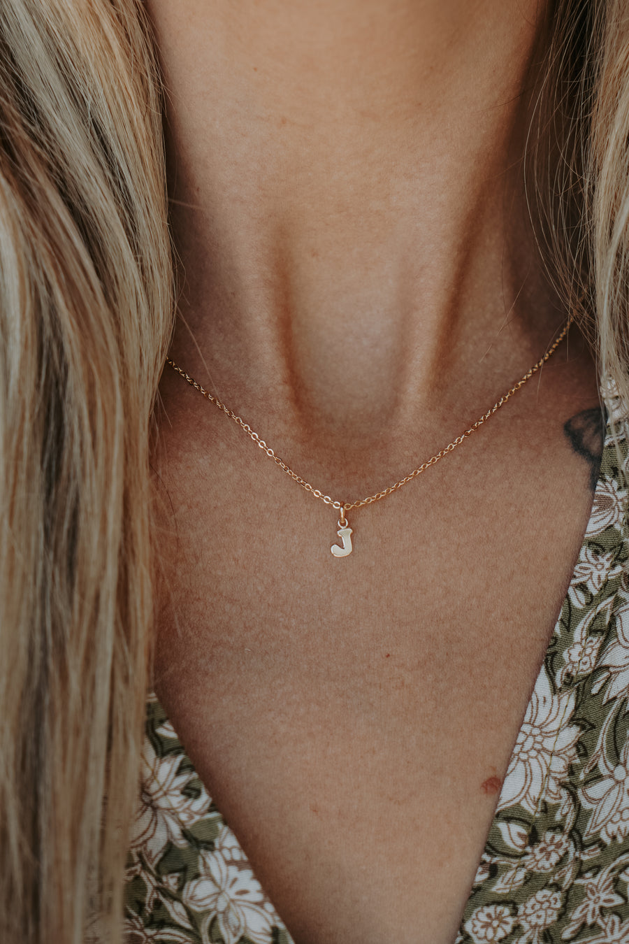 Love Letter Necklaces in 14k Gold-Fill