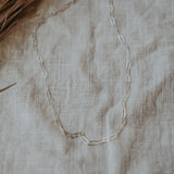 Small Paperclip Chain Necklace