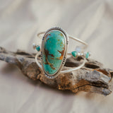 Royston Turquoise Cuff with Hubei Turquoise