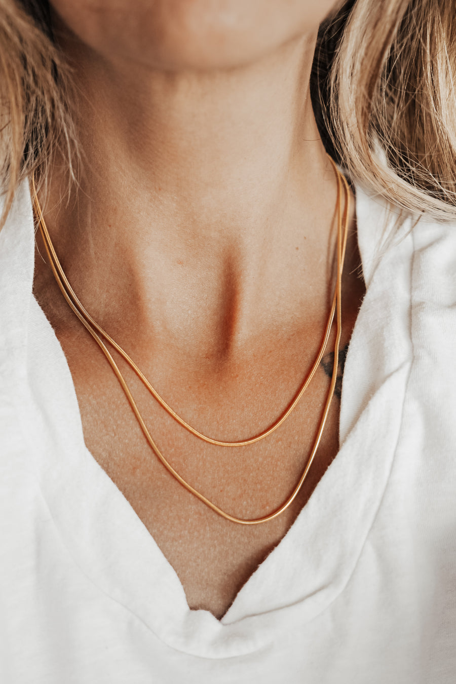 The Simplicity Chain in 14k Gold-Fill