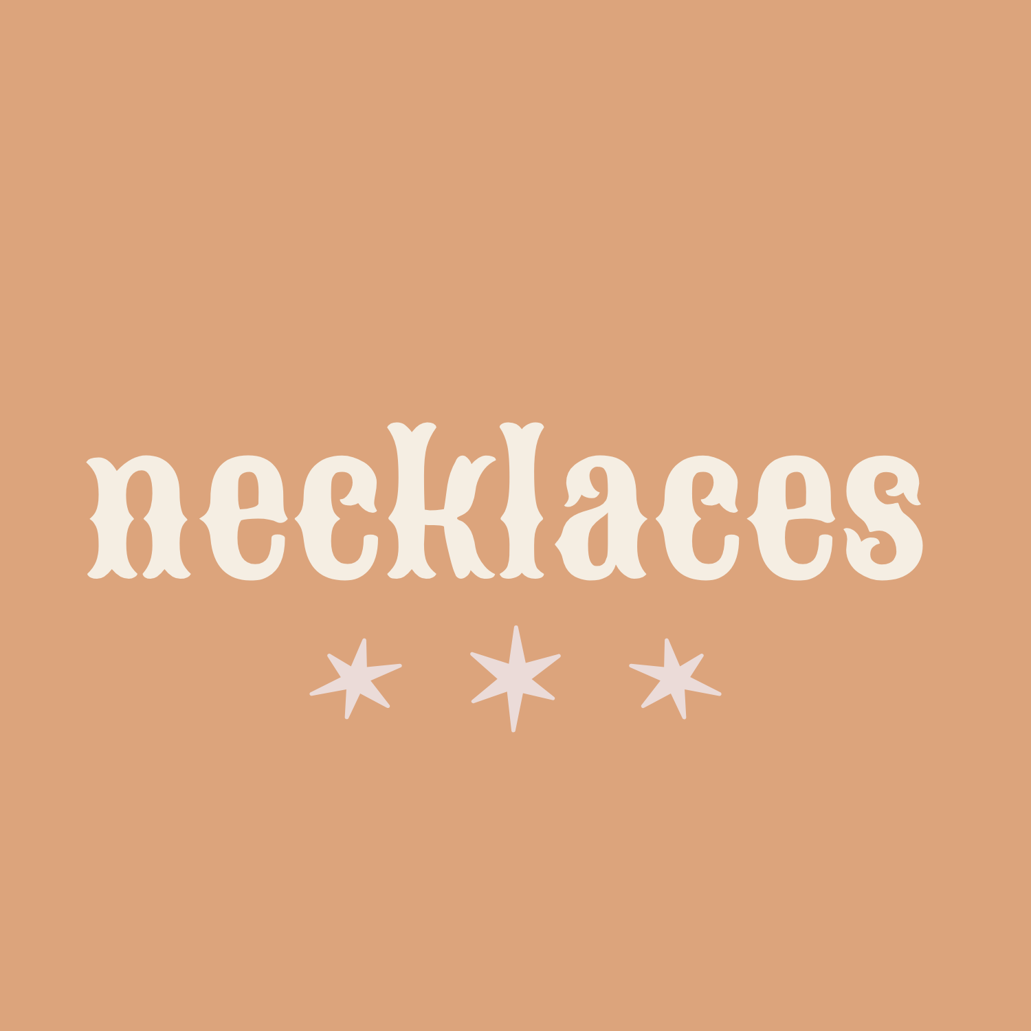 New Necklaces
