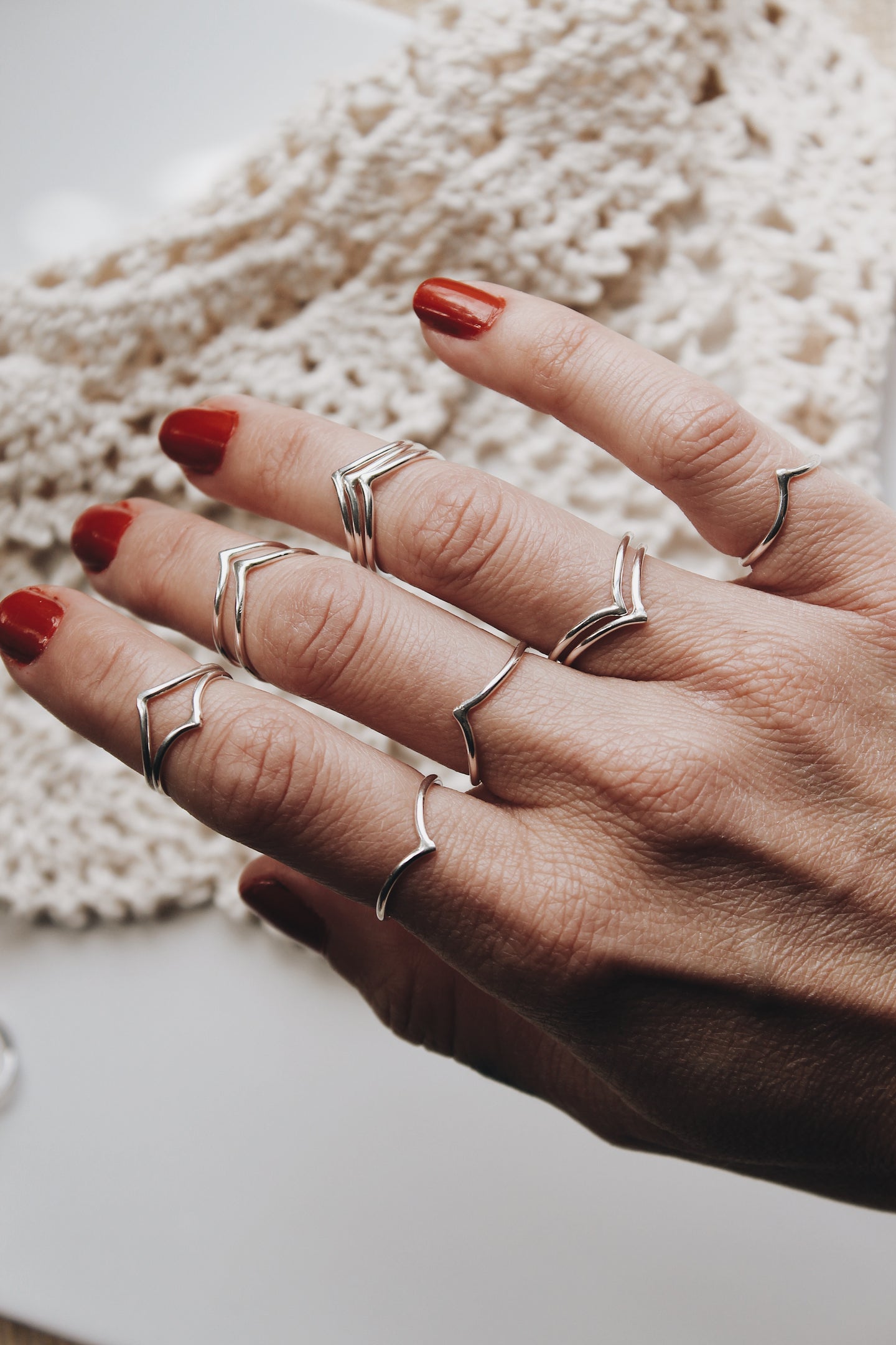 Sterling Silver Stackers