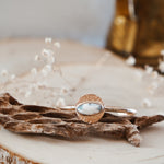 14k Gold - fill Cuff in Ocean Jasper - Golden Road Crafted