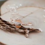 14k Gold - fill Cuff in Ocean Jasper - Golden Road Crafted