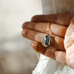 14k Gold - Fill Necklace in Kyanite - Golden Road Crafted