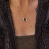 14k Gold - Fill Necklace in Kyanite - Golden Road Crafted