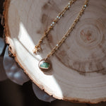 14k Gold - fill Necklace in Kyanite - Golden Road Crafted