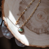 14k Gold - fill Necklace in Kyanite - Golden Road Crafted