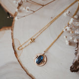 14k Gold - Fill Necklace in Kyanite - Golden Road Crafted