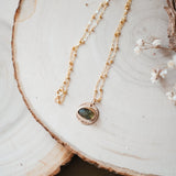 14k Gold - fill Necklace in Kyanite - Golden Road Crafted