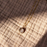 14k Gold - Fill Necklace in Moonstone - Golden Road Crafted