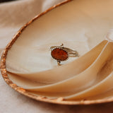 Dollop Ring in Red Kyanite (Size 7)