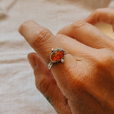 Dollop Ring in Red Kyanite (Size 7)