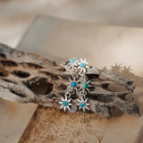 The Desert Sun Drop Earrings in Lone Mtn Turquoise