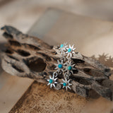 The Desert Sun Drop Earrings in Lone Mtn Turquoise