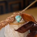The Open Window Ring in Emerald Valley Turquoise (Size 9)