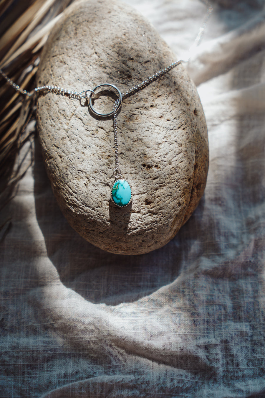 Dainty Lariat in Sonoran Mountain Turquoise
