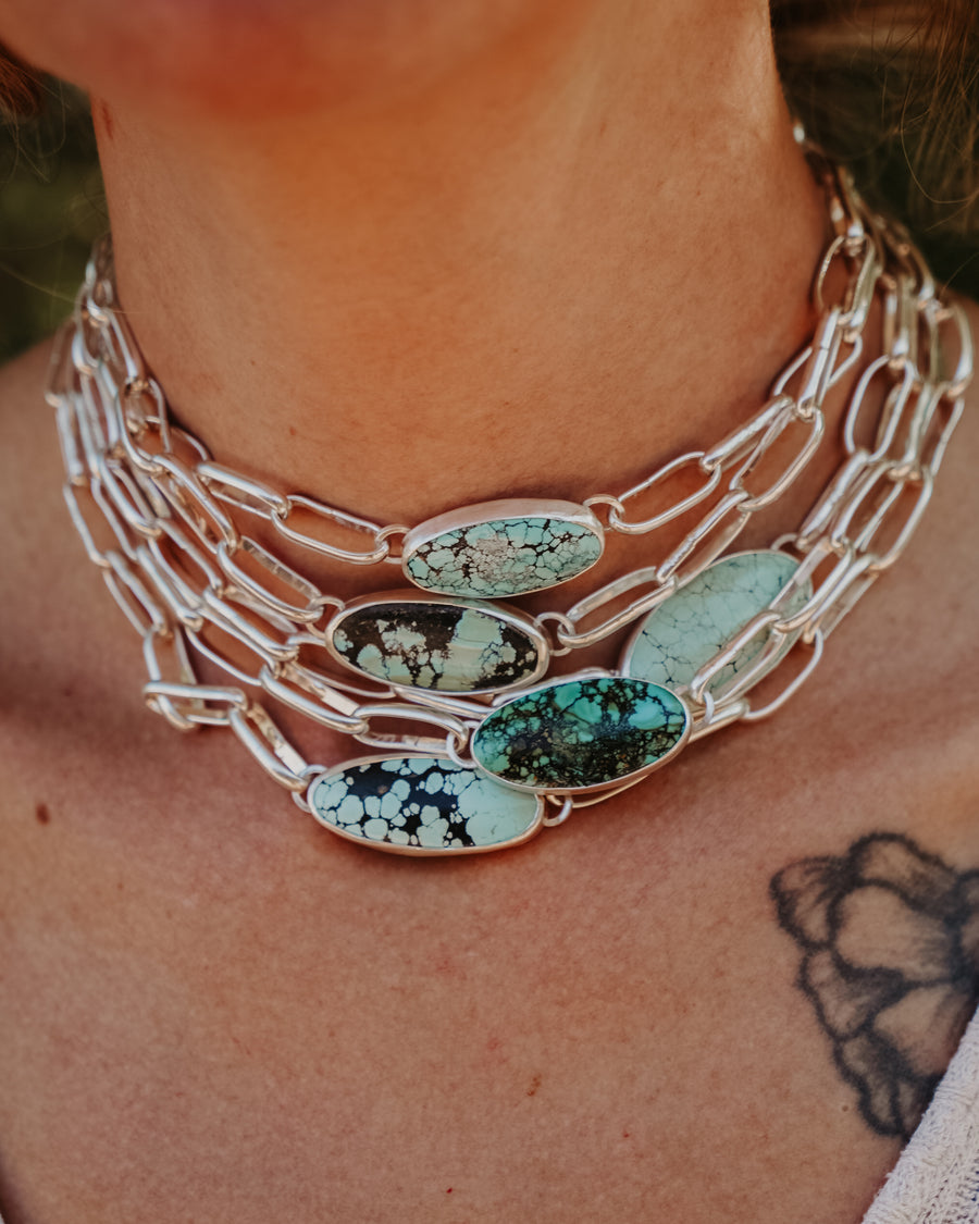 Daydreamer Choker in Hubei Turquoise