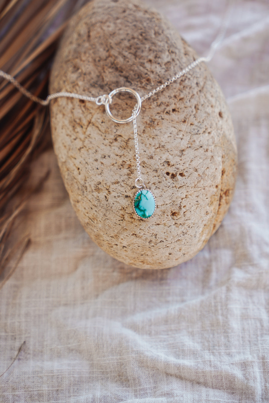 Dainty Lariat in Sonoran Mountain Turquoise