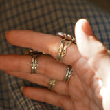 Creosote Ring in Sonoran Mountain Turquoise (size 6.5)