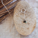 Dainty Lariat in Spiny Oyster with Kingman Turquoise