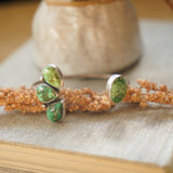 Cluster Wrap Cuff in Emerald Valley Turquoise