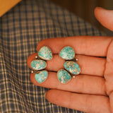 Cluster Earrings in Whitewater Turquoise