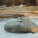 Horizontal Ring in Hubei Turquoise (Size 8)