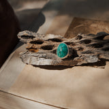 Ring in Kingman Turquoise (Size 6.5)