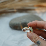 Horizontal Ring in Hubei Turquoise (Size 8)