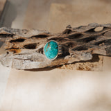 Ring in Kingman Turquoise (Size 8.25)