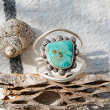 Cuff in Royston Turquoise (Size small)